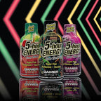 5-Hour Energy Gamer Shots Variety Pack, 24 Count (1.93 fl oz) - Extra Strength Apple Bash, Rocket Raspberry, Pineapple Charge Flavors