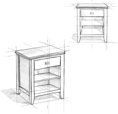 SIMPLIHOME Artisan Bedside Table - Image 15