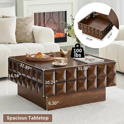31.89" Square Coffee Table - Image 3