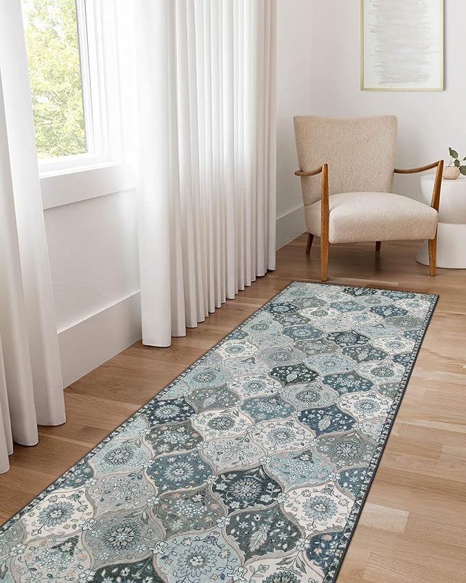 Lahome Moroccan Washable Runner Rug by Lahome