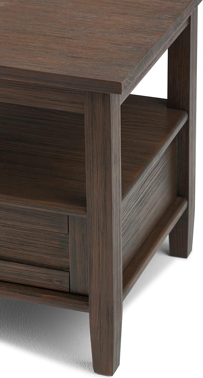 SIMPLIHOME Warm Shaker Solid Wood 20 inch Wide Transitional-Style End Tables in - Image 8