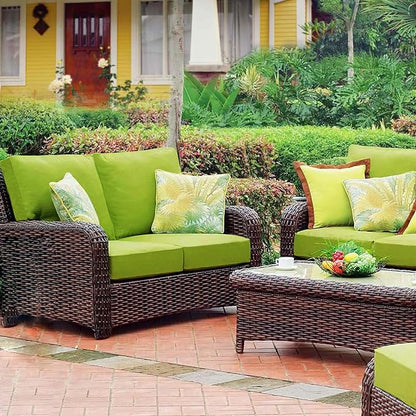 Sqodok Outdoor Cushion Covers 24x24 inch, Wicker Chair - Image 7