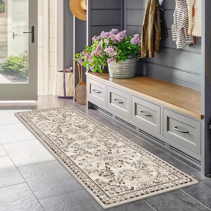 Yamaziot 2x3 Washable Entryway Rug Non Slip Indoor Door Mat, Stain Resistant - Image 5