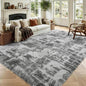 5x7 Grey Fluffy Soft Area Rug Non-Slip by ModernHomeDecor