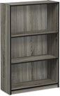 Furinno Jaya Book Shelf, 3-Tier Bookshelf, Standing Bookcase by Furinno-FitsYourSpaceFitsYourBudget