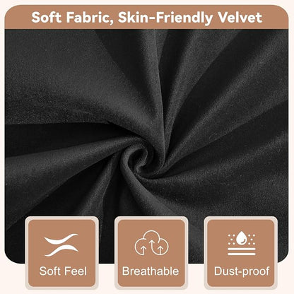 63" Velvet 3 in 1 Convertible Sleeper Sofa Bed, Pull Out Couch Bed Loveseat - Image 6