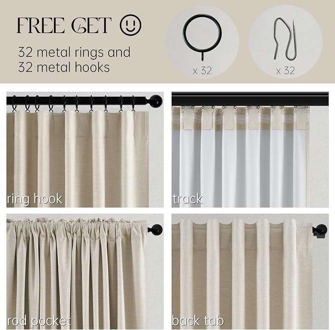 Extra Long 120 Inch Blackout Curtains - Image 3