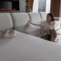 OHSIO Sectional Couch Covers, Wear Resistant Stretch Sofa Covers Washable Soft by OHSIO