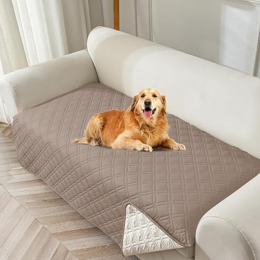 Genina Waterproof Couch Cover, Washable Anti-Slip 67 inch Sofa Covers by Genina