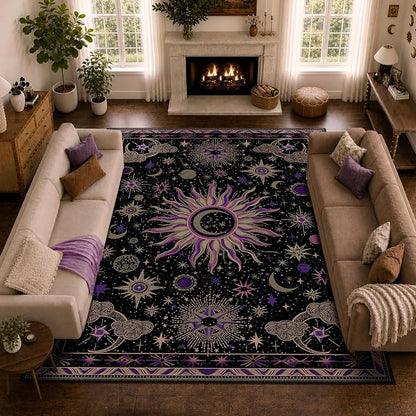 Vacuum-Friendly, 10x12 Washable Area Rug by meejou