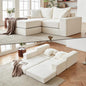 Modular Sectional Loveaeat Cloud Sofa, Boneless Couch by CozyMine