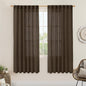 Light Filtering Linen Curtains 68 inches Long by LAMIT