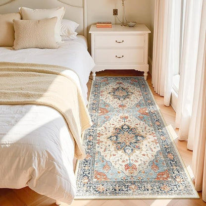 RELEANY Washable Area Rug, Runner 3'x8', Water Repellent, Pet Friendly - Image 2