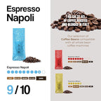 Dongiò Caffè Napoli Blend - Whole Bean Coffee, Dark Espresso Roast, Premium Coffee Quality, 2.2 Pounds (35.2 Oz - Pack of 1), Strong and Incisive Character with Velvety Cream