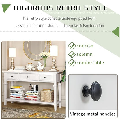 Harper & Bright Designs TREXM Classic Retro Style Console Table - Image 4