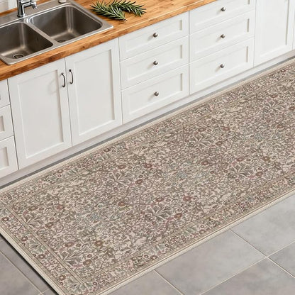 Washable 2'6" x 10' Runners for Hallways, Non Slip Long Floor Runner for Kitchen - Image 2