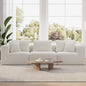 Novilla 106" Modular Sectional Sofa, Modern Cloud Sectional Couch by Novilla