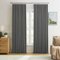 Blackout Pinch Pleated Curtains 90 Inches Long, Privacy Window Drapes by KEQIAOSUOCAI