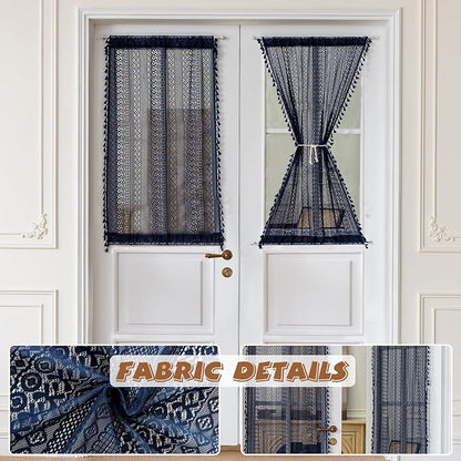 Sutuo Home French Door Curtains Set of 2 - Image 4