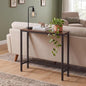 Sturdy Console Table with 98 lb Capacity, Stable Wobble-Free Design by Fazlino