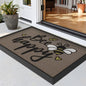 LUMI Outside Welcome Door Mat 17x30, Non-Slip Durable Rubber Easy Clean | Bee by LUMI