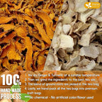 FreshDrinkUS, Premium 45 Ginger Turmeric Tea Bags, 100% Natural Ingredients, Hand-made Blend of Ginger and Turmeric Herbal Tea, Eco-conscious Tea Bags. No Sugar, No Caffeine, No Gluten, Vegan.