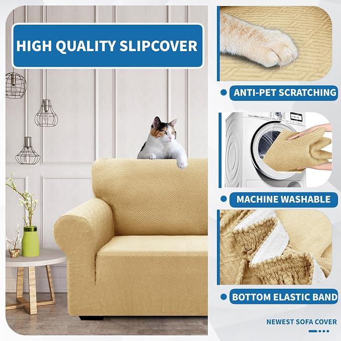 XINEAGE 2026 New 1 Piece Couch Covers - Image 6