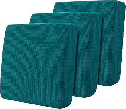 Hokway Stretch Couch Cushion Covers, 3 Piece Individual Sofa Cushion by Hokway