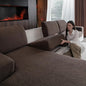 OHSIO Couch Cushion Covers for Sectional Sofa, Stretch Soft Sofa Slipcovers by OHSIO