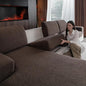 OHSIO Couch Cushion Covers for Sectional Sofa, Stretch Soft Sofa Slipcovers by OHSIO