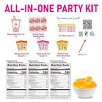 O's Bubble Boba Tea Kit - 6 Servings Bubble Tea Kit - Popping Boba Party Kit - 3 flavors Popping Boba Kit - 6 Packs of Syrups and 6 packs of Popping Boba - All in One Boba Kit for Popping Boba Tea Lovers