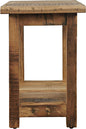 Jofran Reclaimed Acacia Wood Chairside End Table by Jofran+Inc.