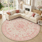 RELEANY Washable Area Rug, Round 10ft, Water Repellent, Pet Friendly, Vintage by RELEANY