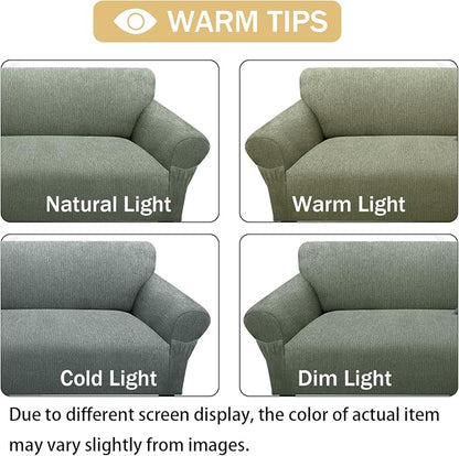 Armchair Slipcover with 1 Pillow Cover - Image 6