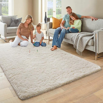 Ophanie 6x9 Area Rugs, Upgrade Non-Slip Fluffy Soft Rugs - Image 5