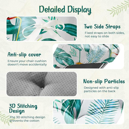 Outdoor Chaise Lounge Chair Cushion 75.1 x 22.8 x 4.7 Inches 100% Waterproof - Image 4