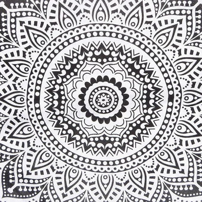 Mandala Floor Pillow Cover Meditation Cushion Seating Throw Hippie Round - Image 8