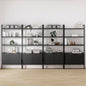 Nathan James Jasper 3-Shelf Solid Wood Boho Bookshelf, Wall Mounted Bookshelf by NathanJames
