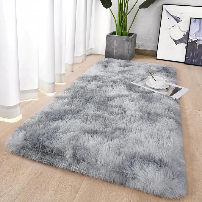 Chicrug Soft Runner Rugs for Bedroom Living Room Plush Fluffy Rug 2x4 | Shag by ChicrugHomeDecor