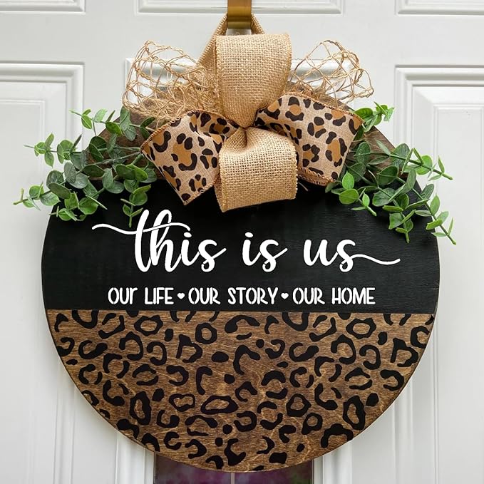 Welcome Stencils for Painting on Wood 12” Welcome Stencil for Door Mat Half Round Stencils for Wood Sign Doormat Fabrics