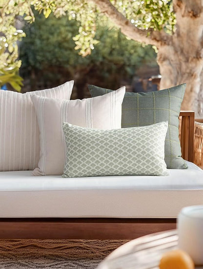 Crumbs Home Modern Farmhouse Fall Linen Indoor Outdoor Throw Pillow Cover Only - Image 3