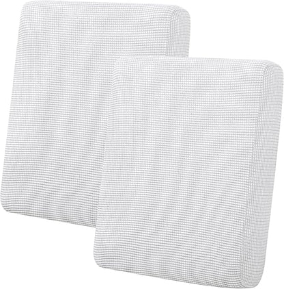 Easy-Going Stretch 2 Pieces Loveseat Couch Cushion Cover by Easy-Going
