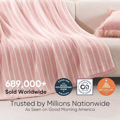 Snuggle Sac Bedding Blanket, Twin Size 60x80 | Ultra Soft, Warm Cozy Knit Fuzzy - Image 3