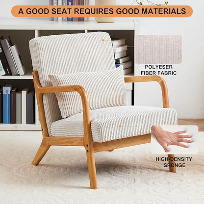 Mid-Century Modern Accent Chair, Reading Armchair - Image 5