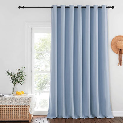 NICETOWN Patio Door Curtain Sound Blocking, Bedroom Privacy Room Divider Curtain by NICETOWN