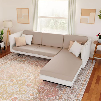 Waterproof Sectional Sofa Cushion Covers, L Shape Couch Slipcovers | L Shape - Image 2