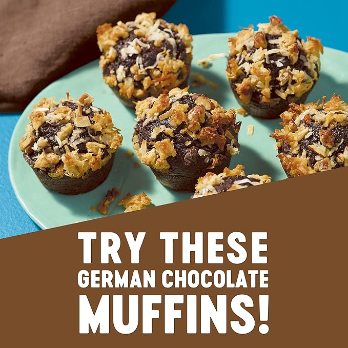 Krusteaz Muffin Mix, Double Chocolate Muffin Mix, Made with Real Chocolate Chips & No Artificial Flavors, Colors or Preservatives, 20 OZ Box (Pack of 6)