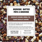 Tiesta Tea - Brownie Batter, Loose Leaf,Chocolate Caramel Herbal Tea, Non-Caffeinated Herbal Blend, Makes Hot or Iced Up to 40-50 Cups, 6oz Refillable Tin