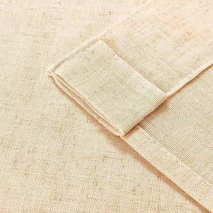 Joydeco Linen Curtains 96 Inch Length 2 Panel Sets, Light Filtering Curtains - Image 5
