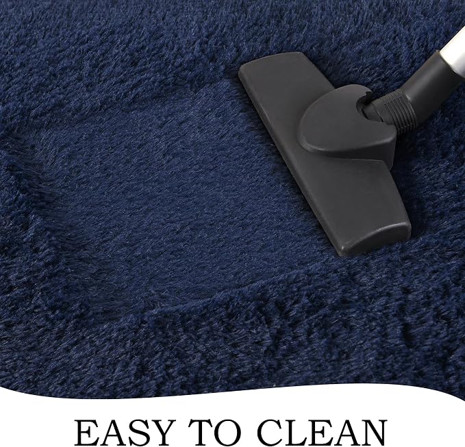 Chicrug Soft Runner Rug for Bedroom Living Room Plush Fluffy Rug 2x8 | Shag - Image 6